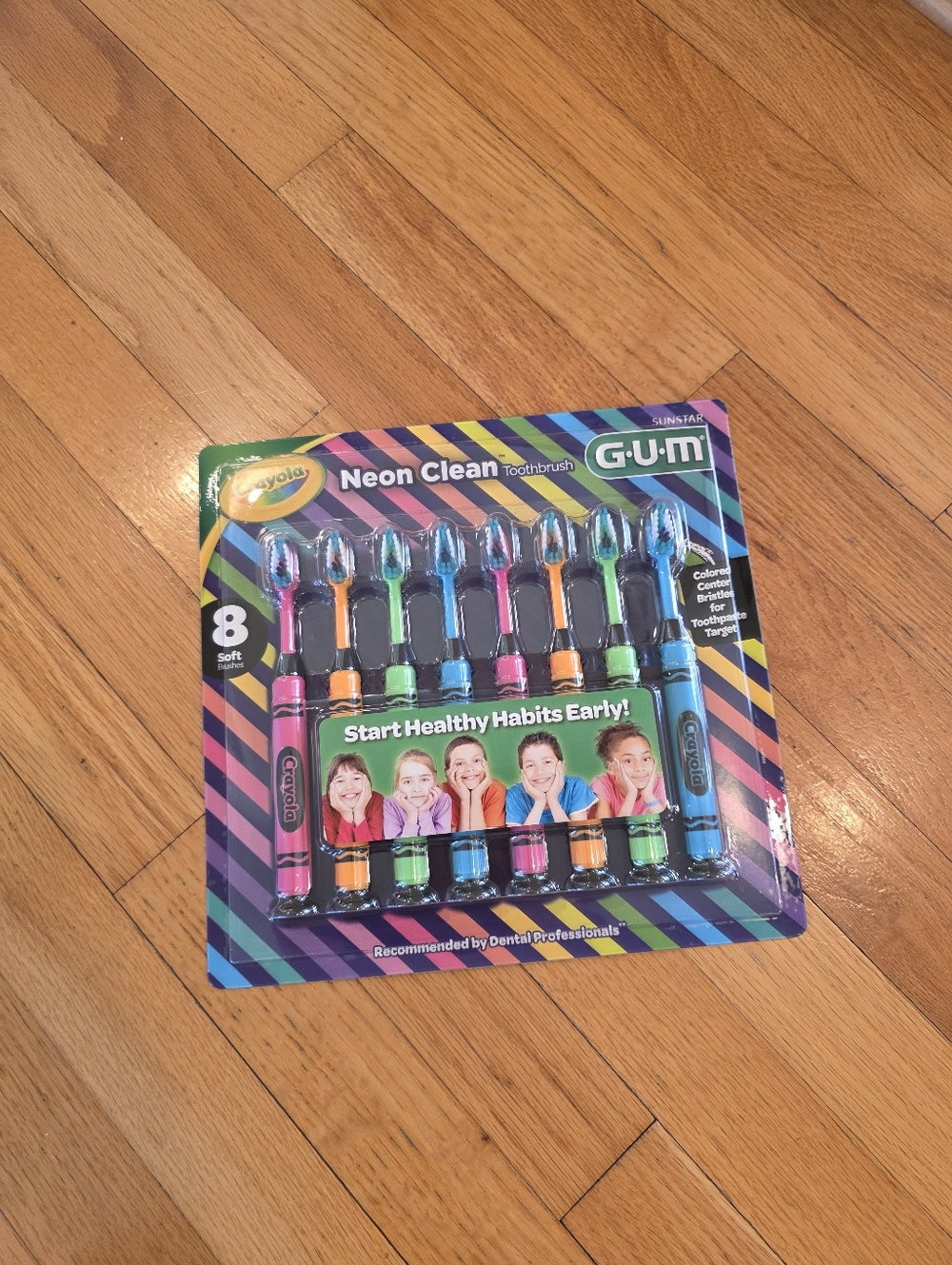 Crayola Toothbrush Pack Of 8